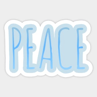 Peace Sticker